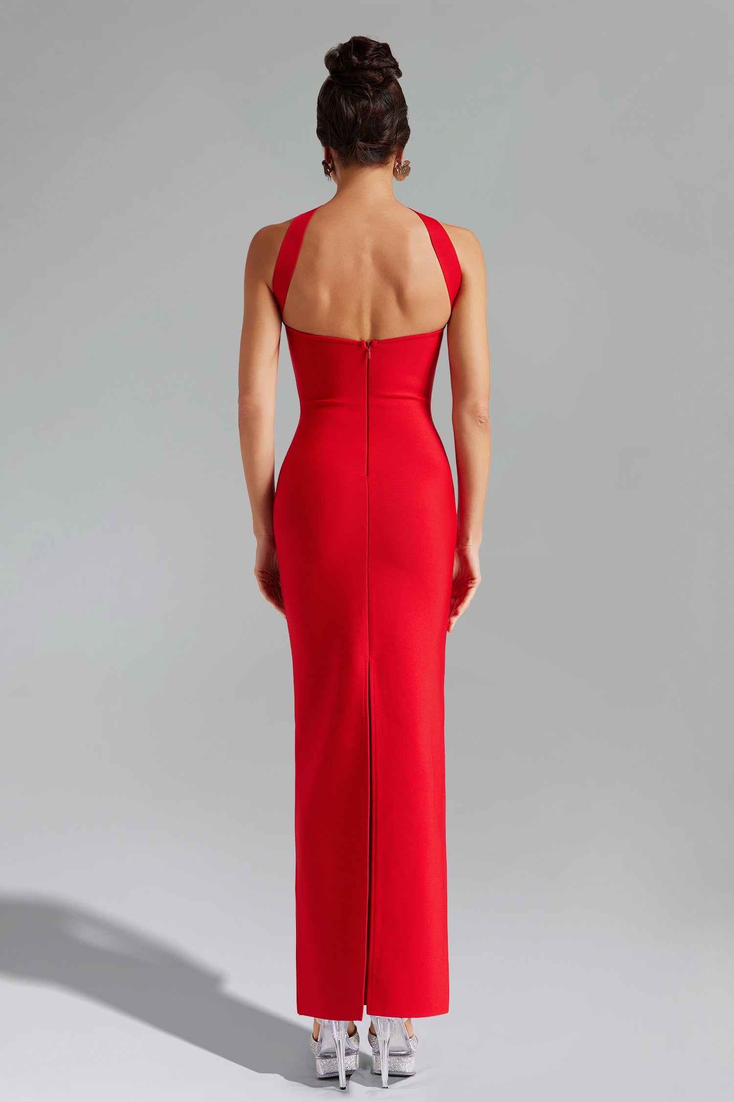 Rosee Sleeveless Bandage Midi Dress	