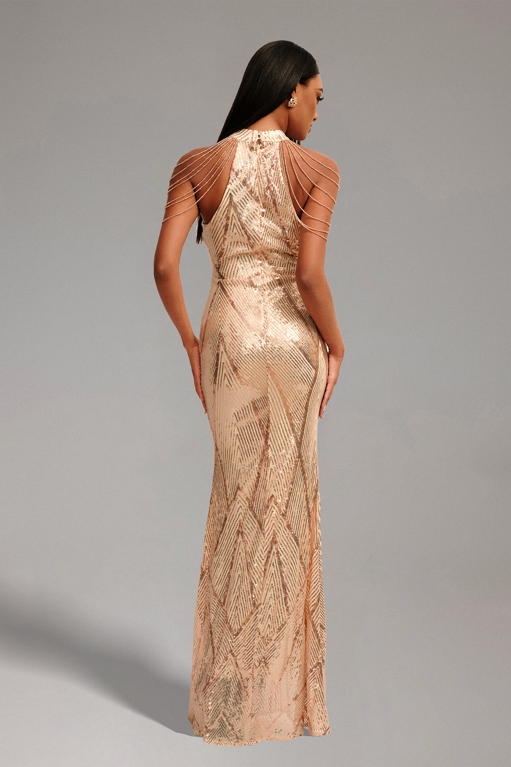 Bali Sequin Maxi Dress	