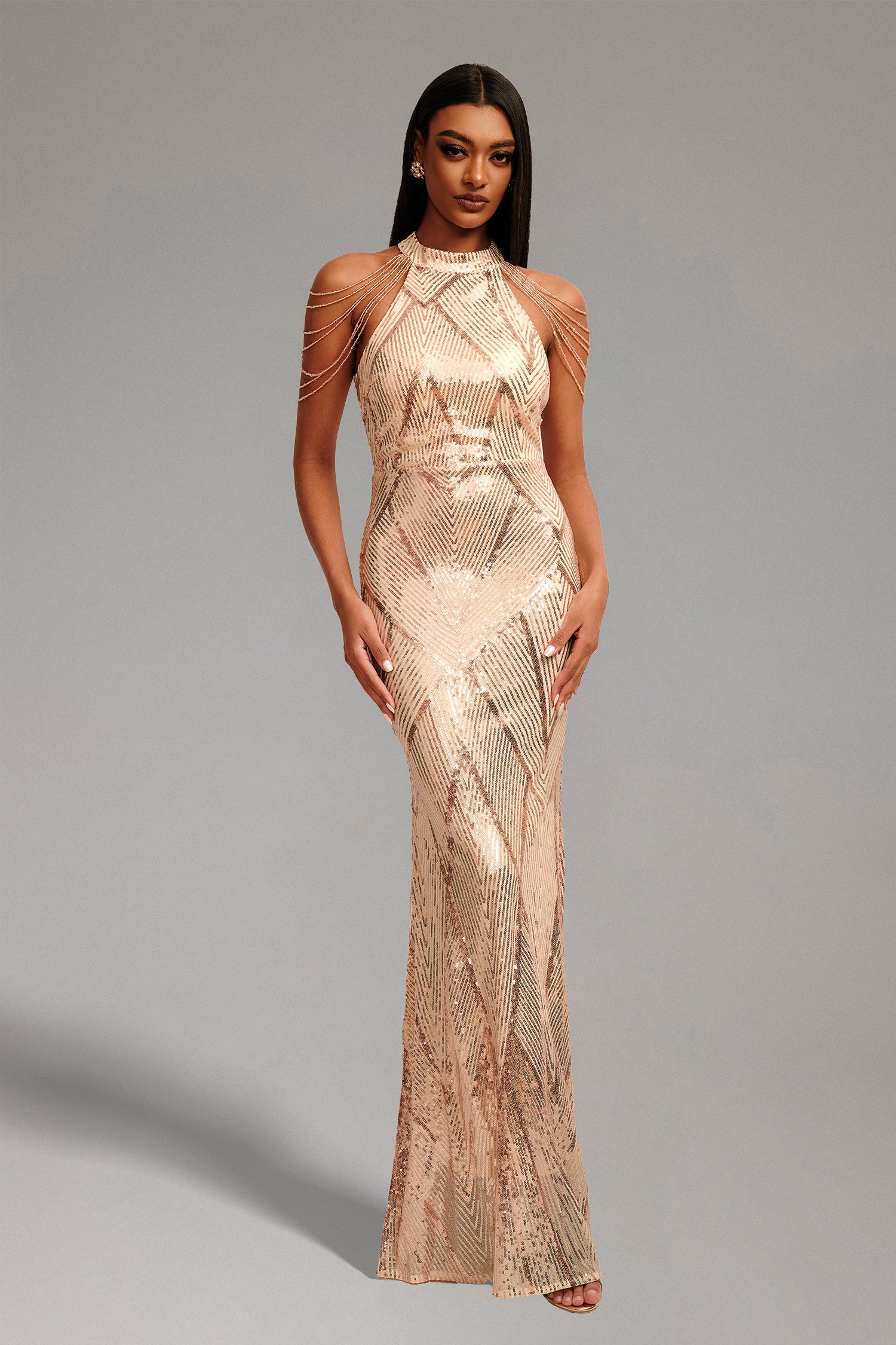 Bali Sequin Maxi Dress	