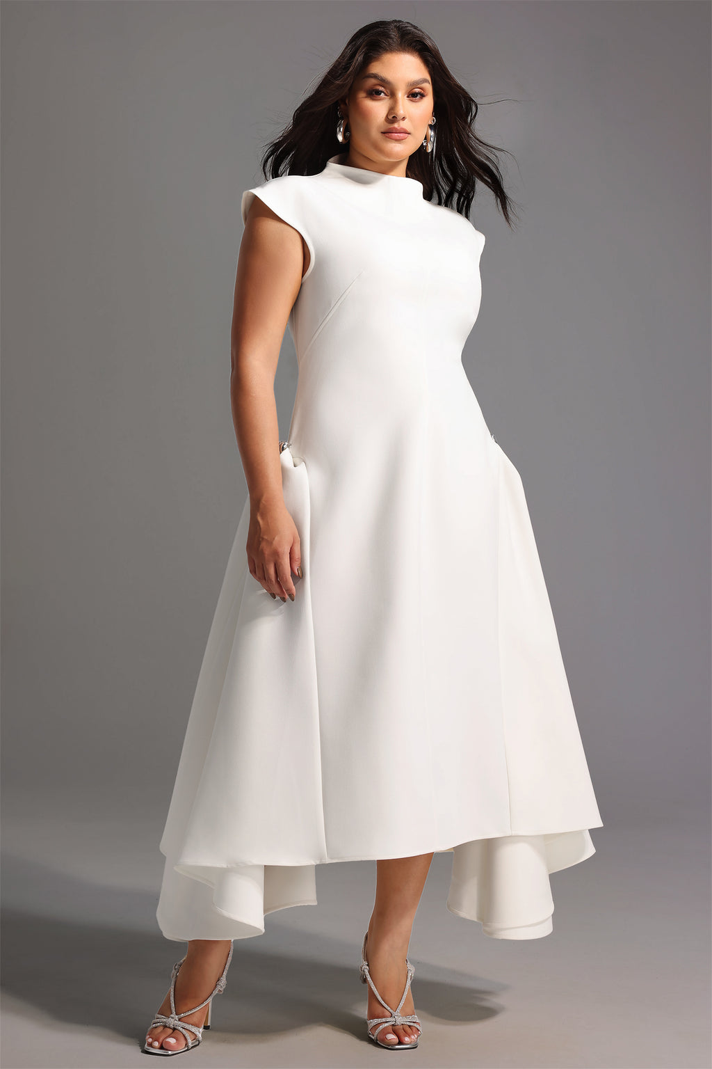 Paca Choker Sleeveless Maxi Dress	