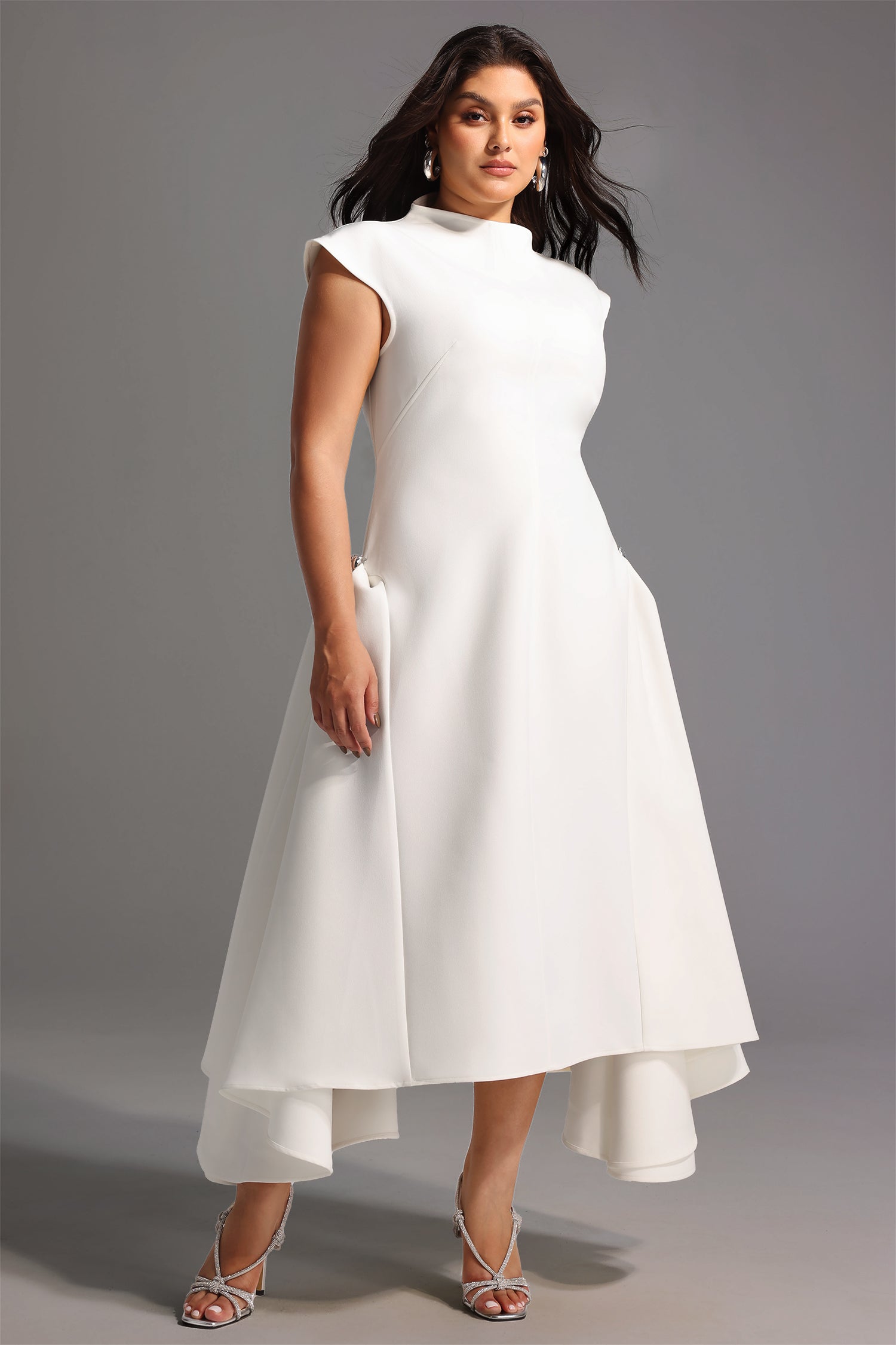 Paca Choker Sleeveless Maxi Dress	