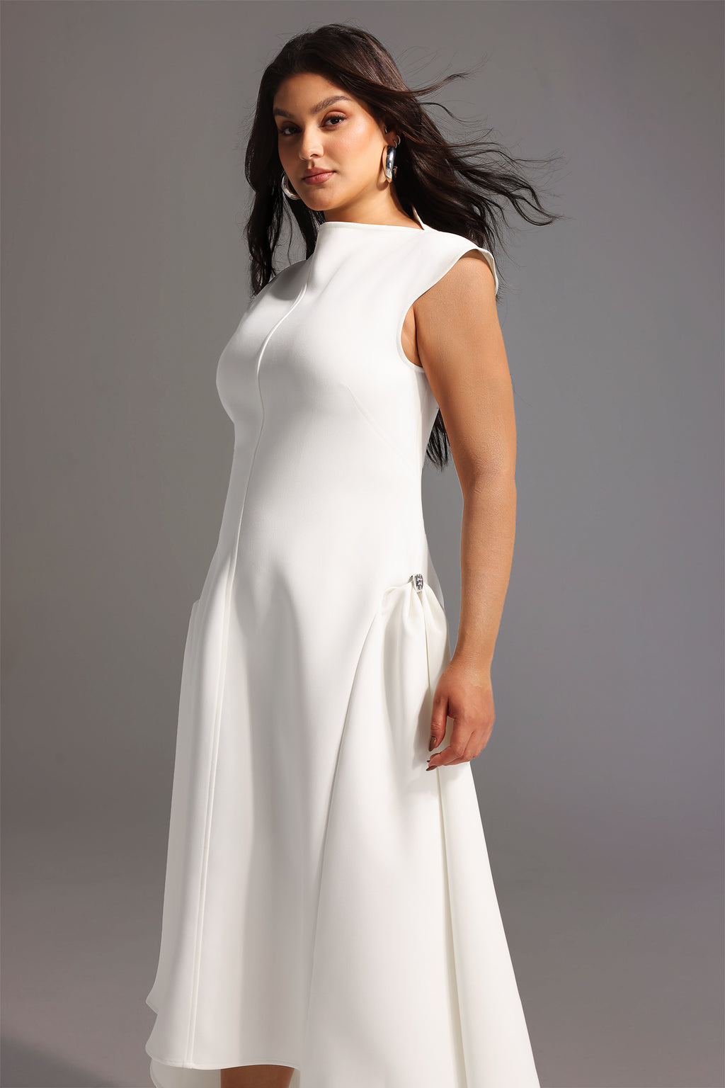 Paca Choker Sleeveless Maxi Dress	