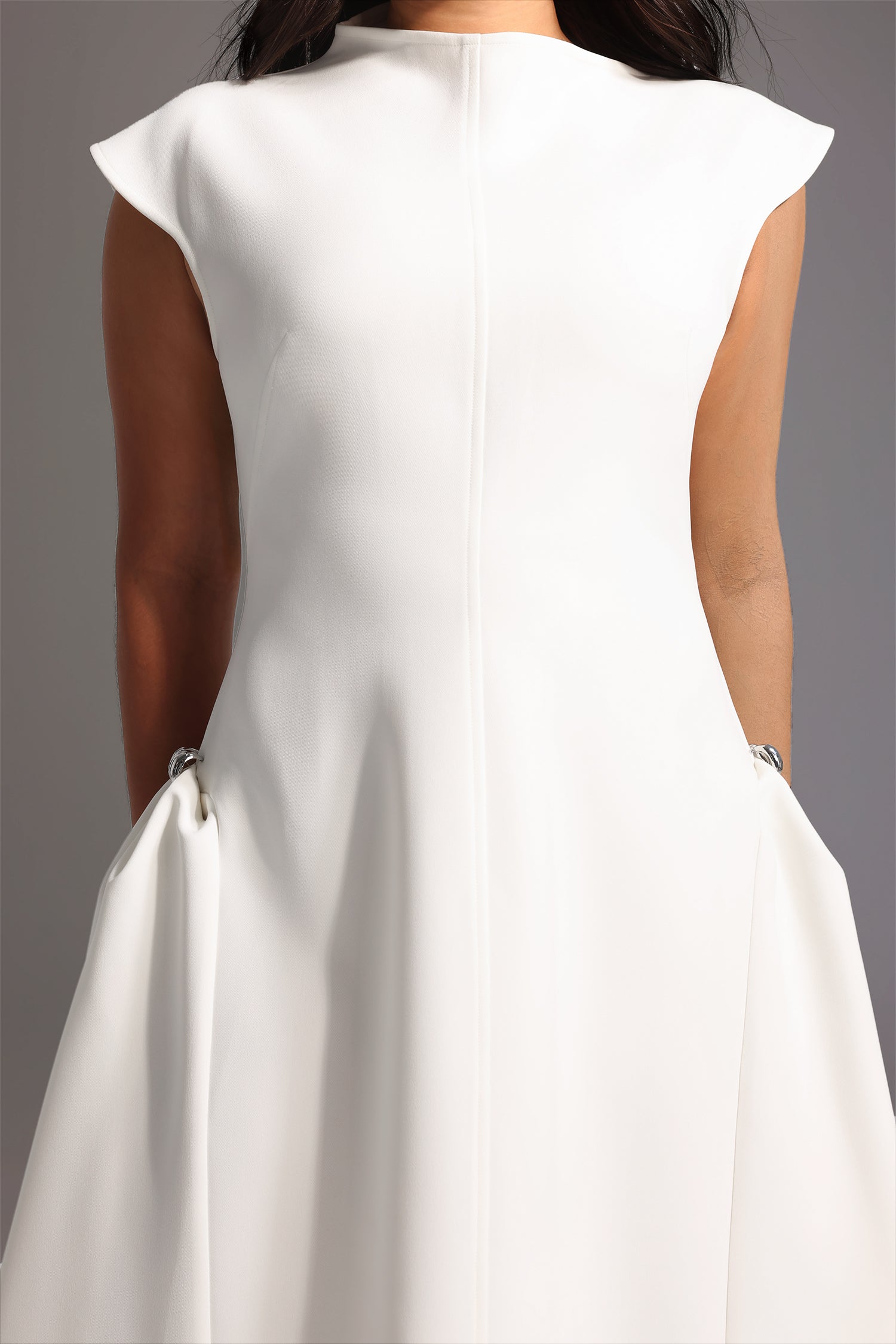 Paca Choker Sleeveless Maxi Dress	
