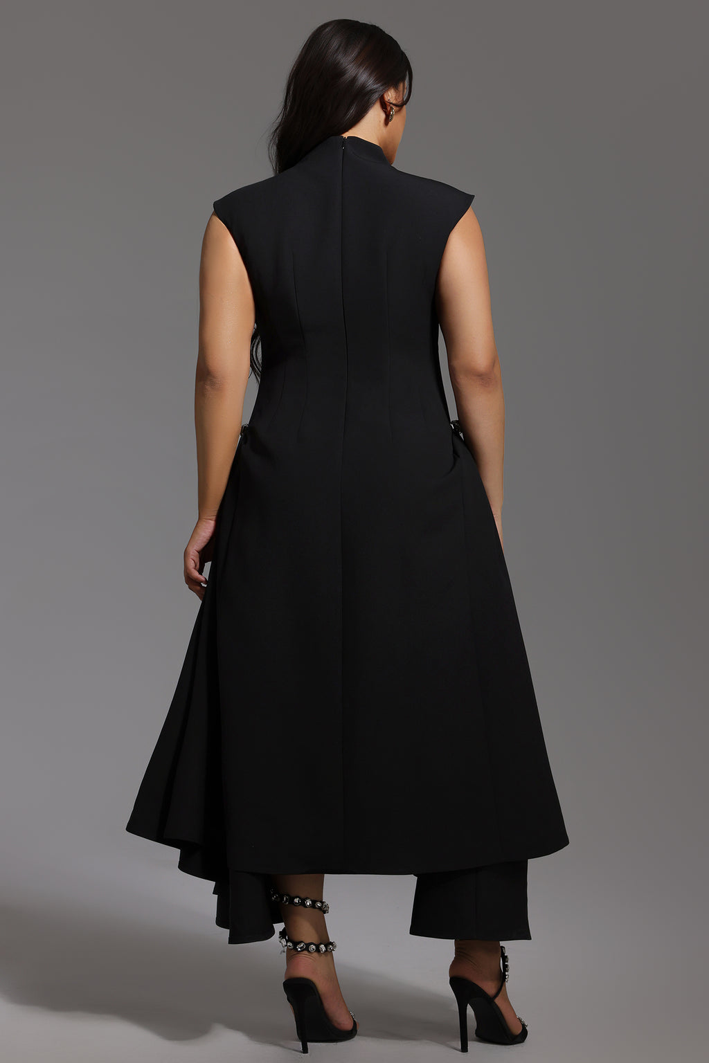 Paca Choker Sleeveless Maxi Dress	