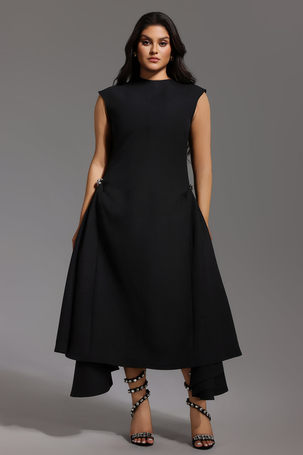 Paca Choker Sleeveless Maxi Dress	