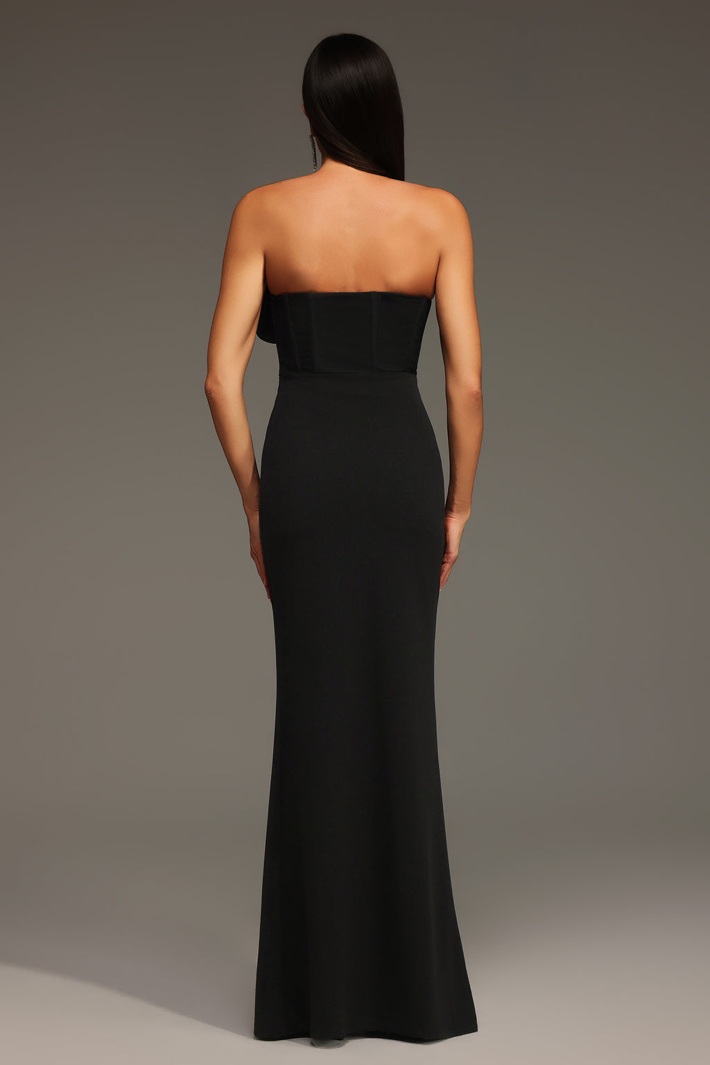 Stretchy Sleeveless Flowers Slit Bandage Maxi Dress	