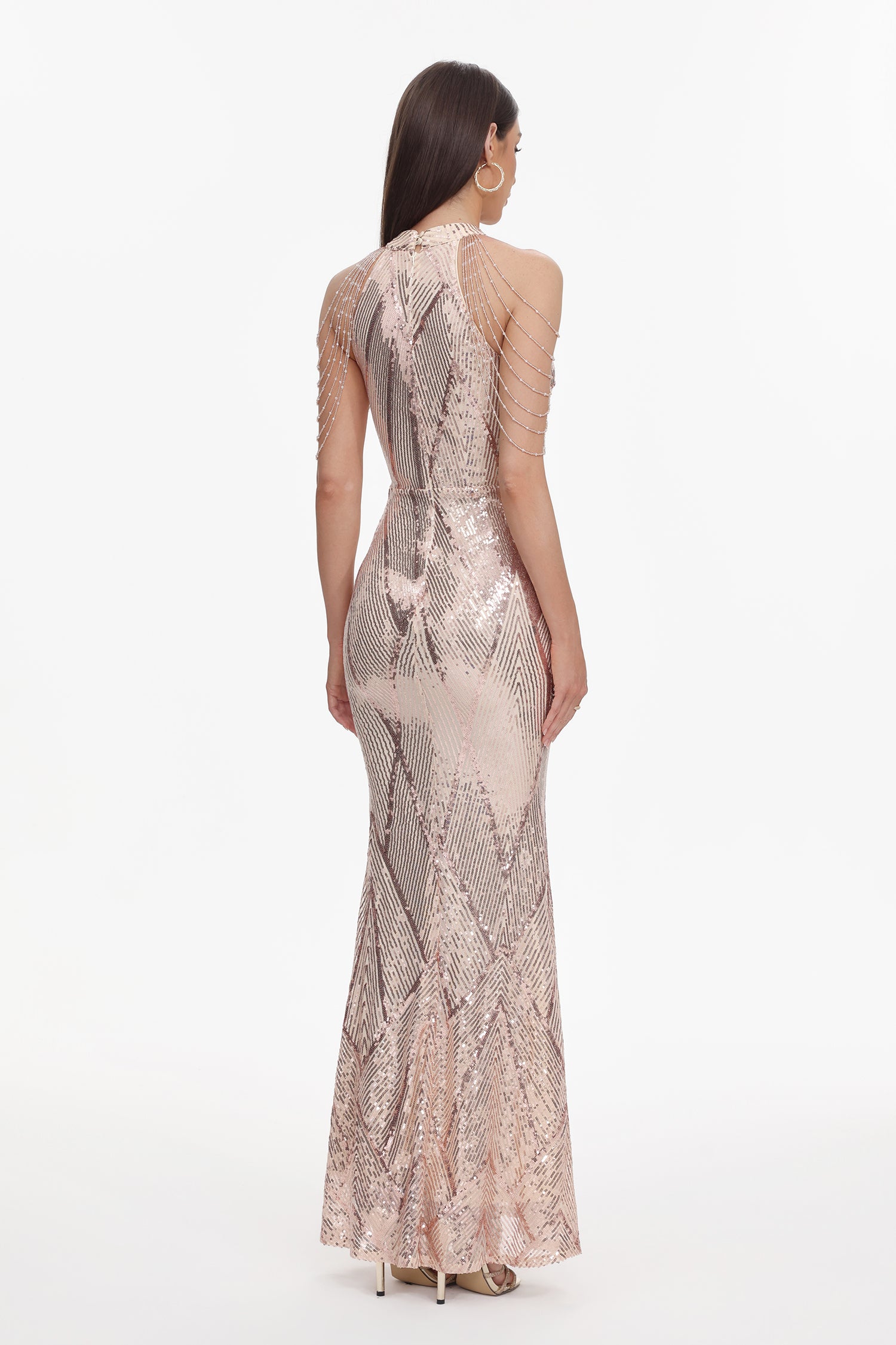 Bali Sequin Maxi Dress	