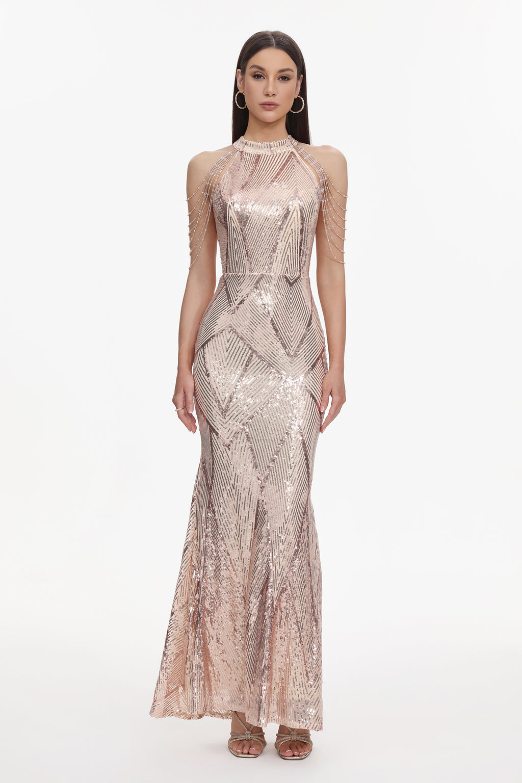 Bali Sequin Maxi Dress	