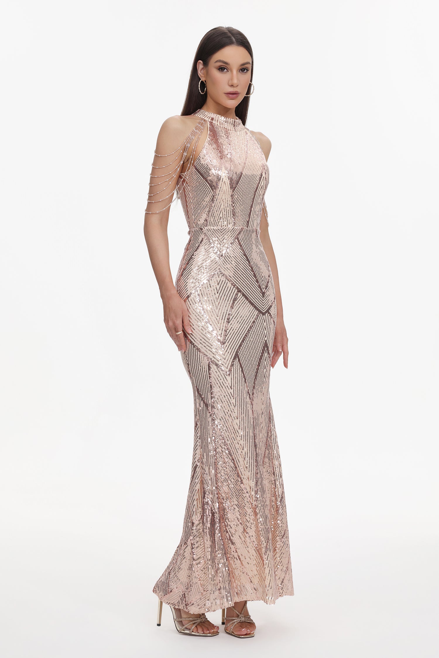 Bali Sequin Maxi Dress	