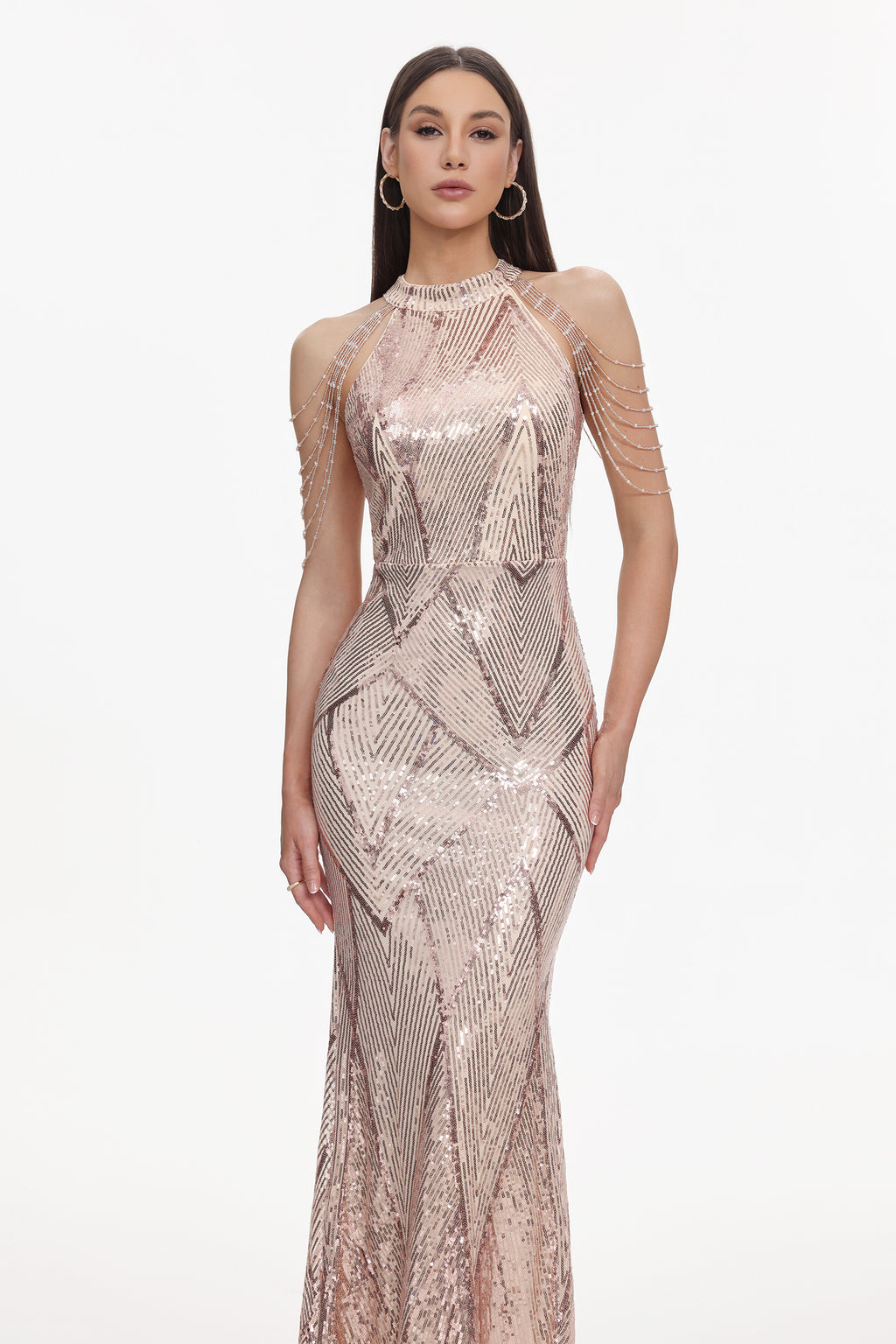 Bali Sequin Maxi Dress	