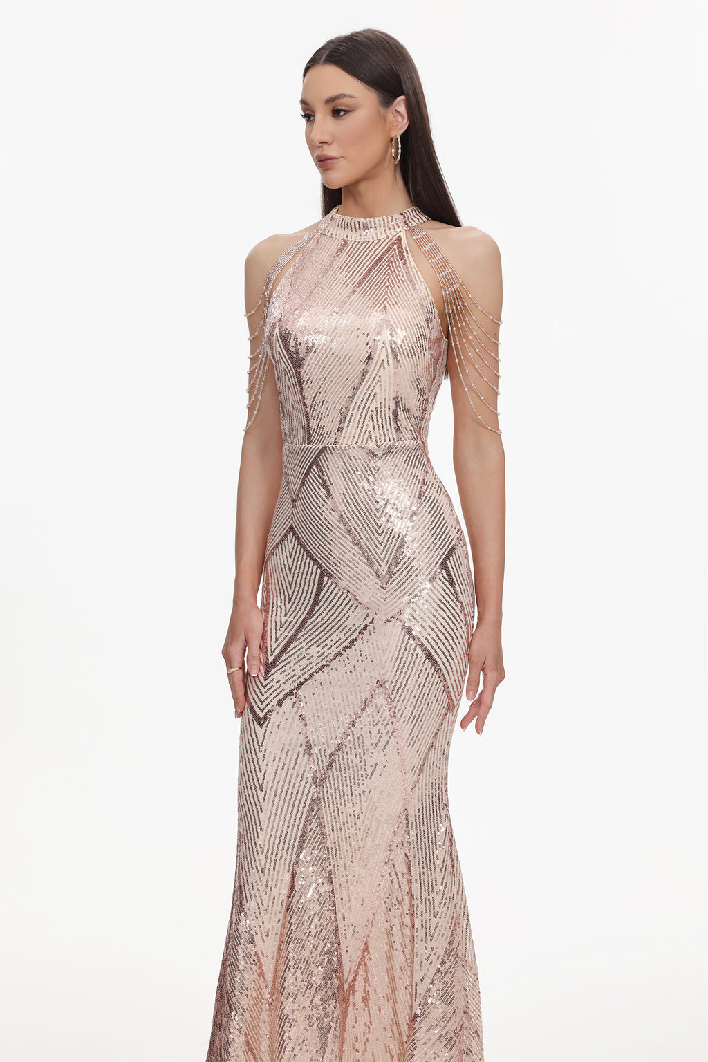 Bali Sequin Maxi Dress	