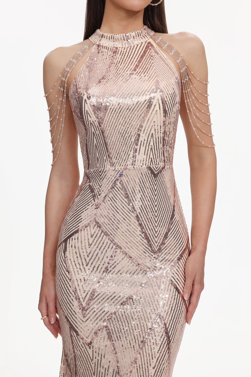 Bali Sequin Maxi Dress	