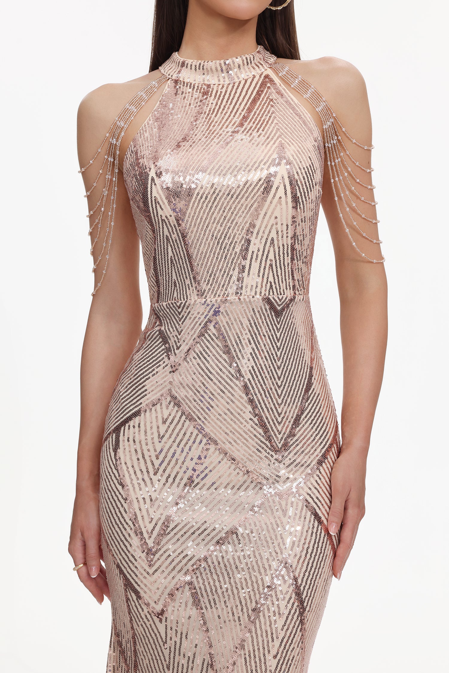 Bali Sequin Maxi Dress	