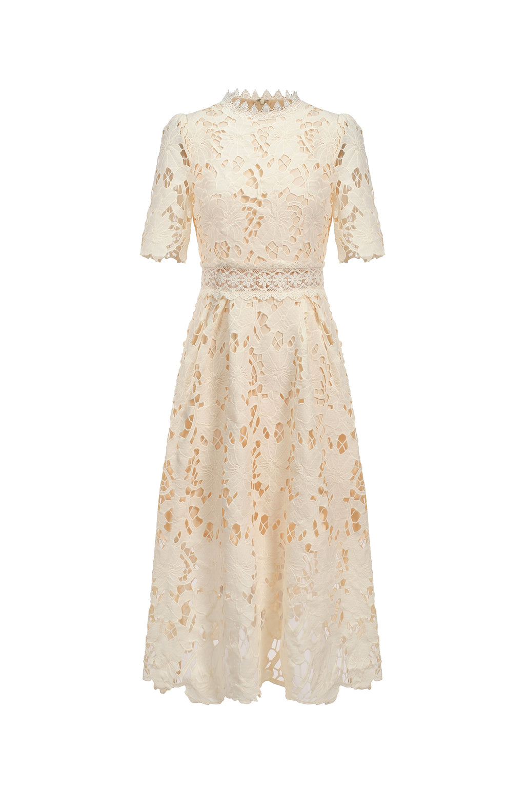 Jaca Lace Midi Dress