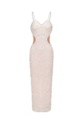 Teresa Pearl Sequin Midi Dress	