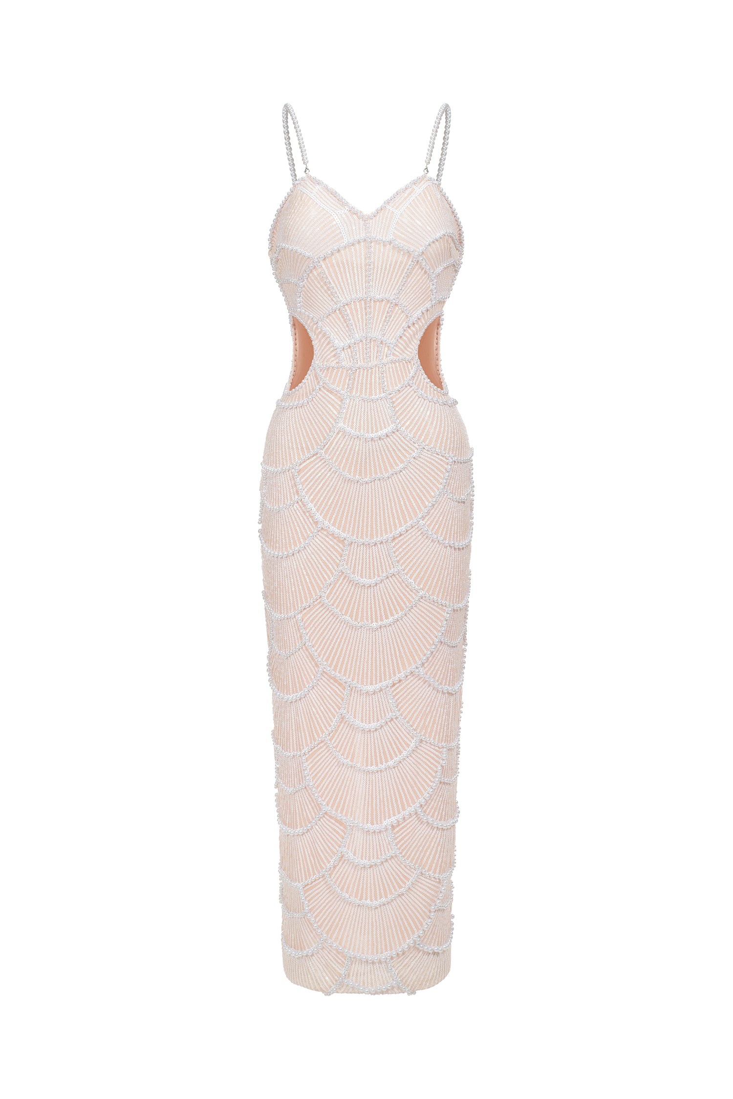 Teresa Pearl Sequin Midi Dress	