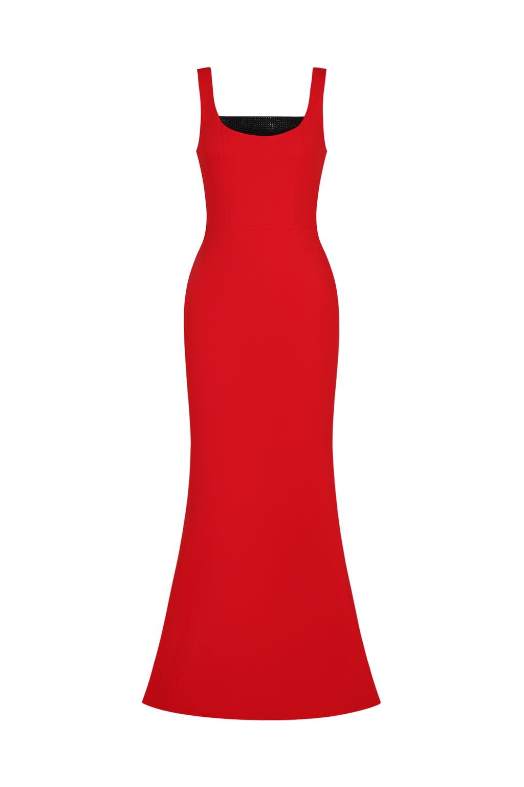 Meryl Halter Diamond Maxi Dress